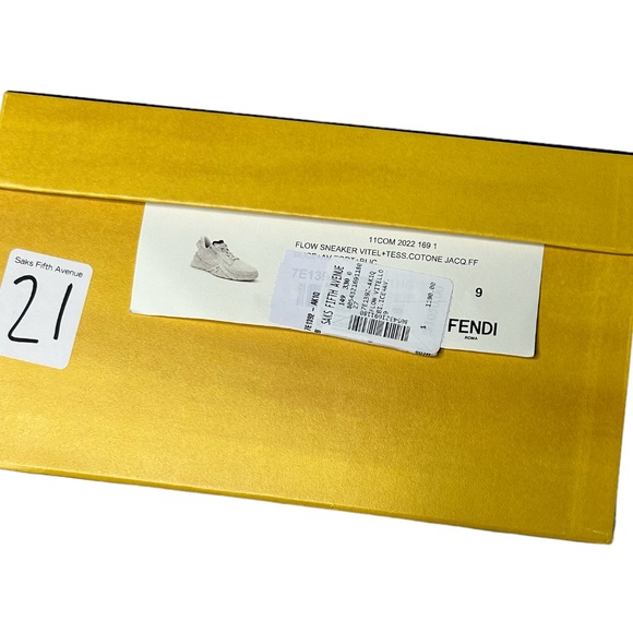 FENDI Flow Low Top Sneaker Men - Picture 11 of 13